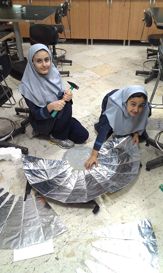 iEARN-Iran Solar Cooking Project Team
